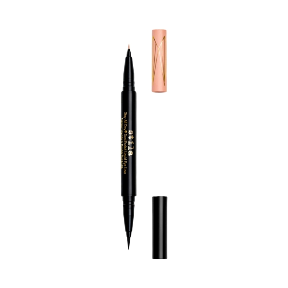 Stila Stay All Day Dual-Ended Liquid Eye Liner "Black/Kosmo Kitten"  NIB